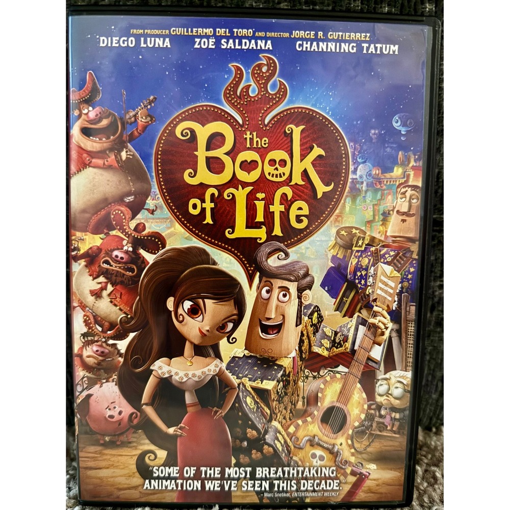 20th Century Fox The Book of Life DVD Kids Movie Excellent Animation